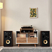 Hi-Fi Stand NorStone Oslo Vinyl 800 White/Light Oak - img.6