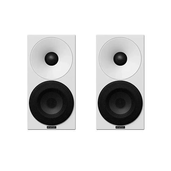 Bookshelf speakers Amphion Argon0 White Black - img.0