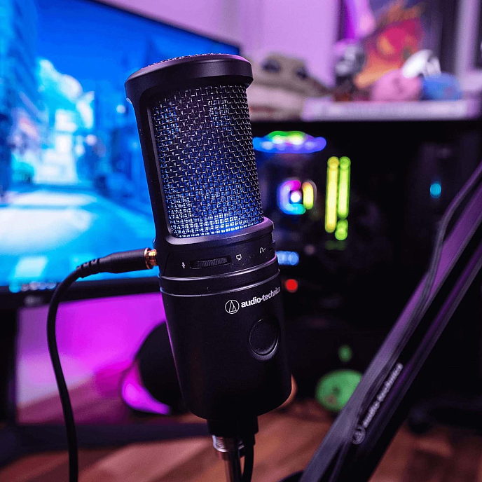 USB Microphone Audio-Technica AT2020USB-X Black - img.8