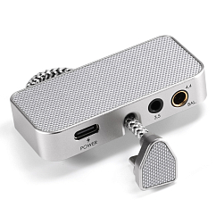 Headphone amplifier with DAC ddHiFi TC44Grip Silver