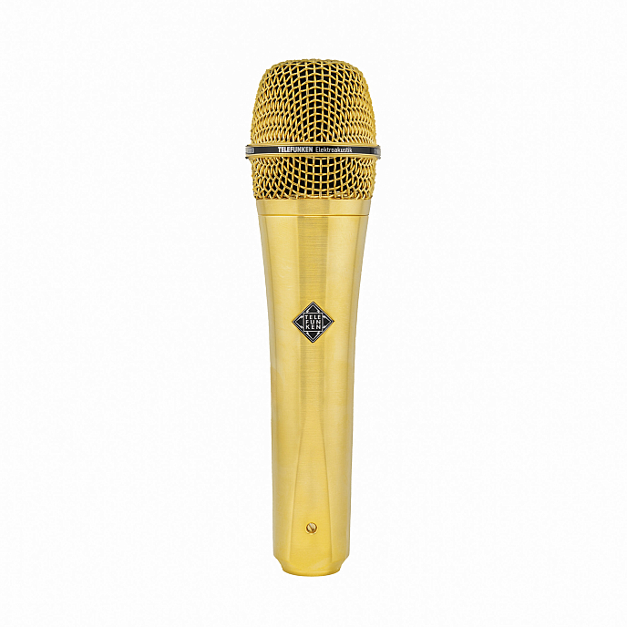 Vocal microphone Telefunken M80 Satin Gold - img.0
