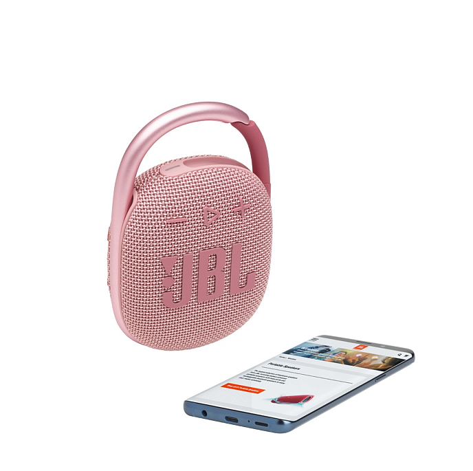Portable speaker JBL Clip 4 Pink - img.8