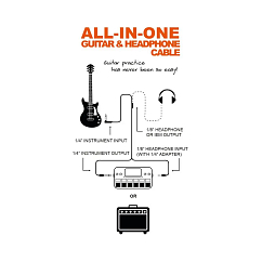 Cable Bespeco EAY2JDMS200 Black 2.0m