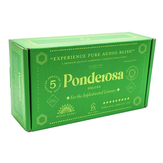 In-ear headphones Campfire Audio Ponderosa Deluxe Universal Black - img.5