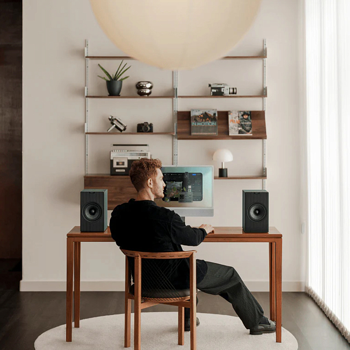 Bookshelf speakers KEF Coda W Moss Green - img.7