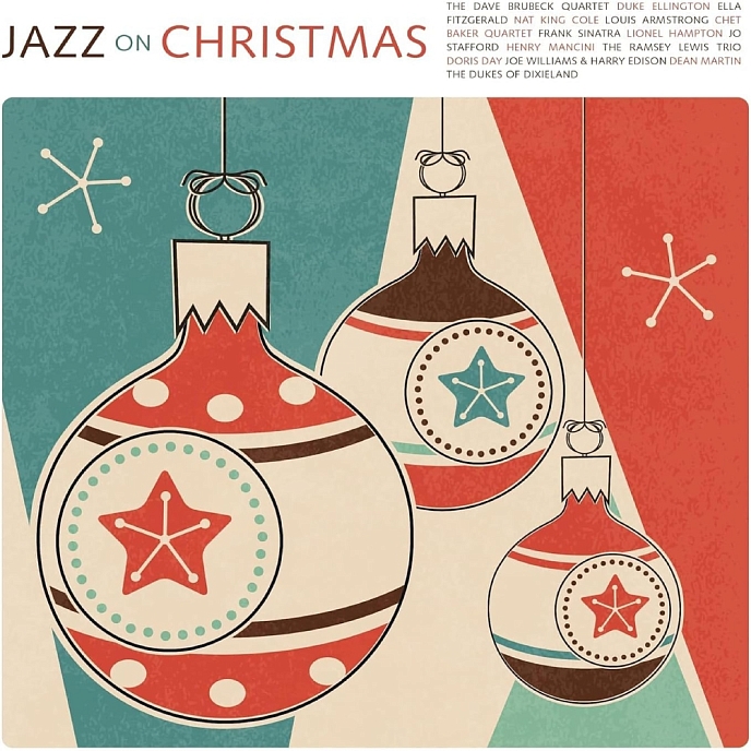 Vinyl Record Various Artists - Jazz On Christmas (Limited Edition Transparent White) LP - img.0