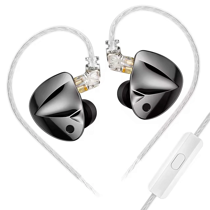 In-ear headphones KZ D-Fi no switch/with Mic Black - img.0