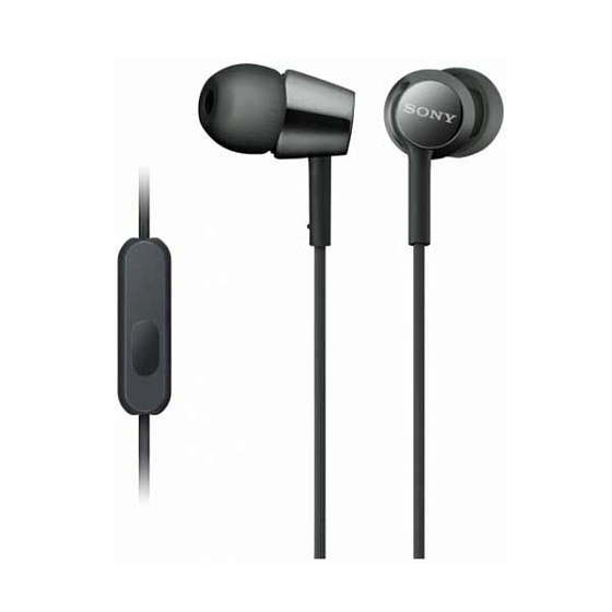 In-ear headphones Sony MDR-EX155AP Black - img.0