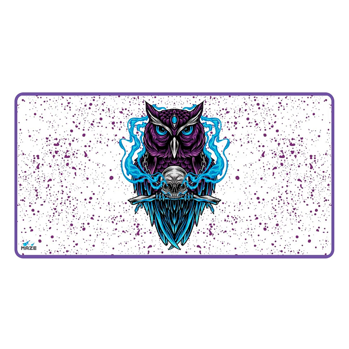 Mouse pad Maze NIGHT OWL-W White 3XL - img.0