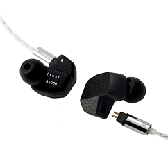 Headphones Final Audio A5000 Black + Final Audio ZE8000 White