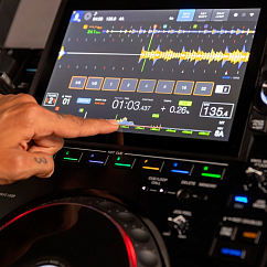 DJ controller AlphaTheta CDJ-3000X Black