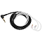 64 Audio Tuxedo Cable Black Silver 3.5mm