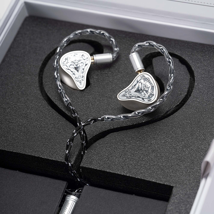 In-ear headphones Kinera ThorKing Matte Silver - img.20