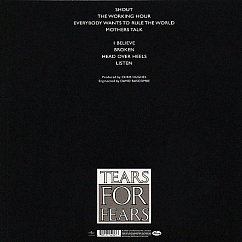 Vinyl Record Tears For Fears - Songs From The Big Chair