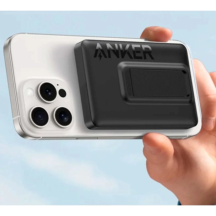 Portable battery Anker MagGo Magnetic A1652 10000mAh Black - img.1