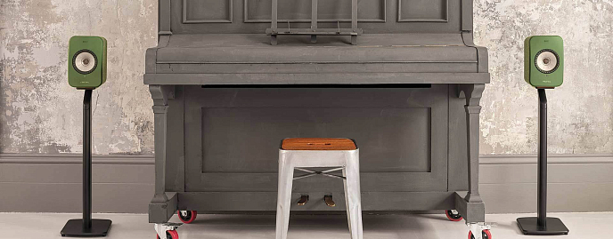 Speaker Stands KEF S1 Floor Stand White - img.2