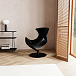 Listening Chair Bruunmunch Lobster Black Powder Coated Base Fully Upholstered Black / Black Vidar - img.10