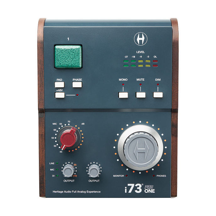 Audio interface Heritage Audio i73 PRO One Blue - img.0