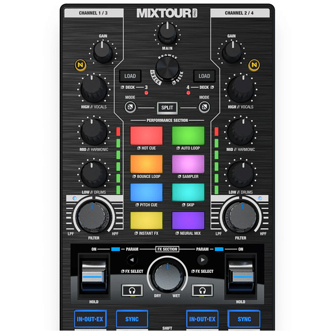 DJ controller Reloop Mixtour Pro Black - img.4