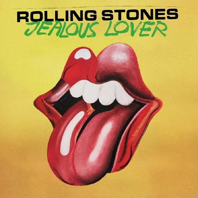 Vinyl Record Rolling Stones - Jealous Lover (10, 45 RPM, Single, Green) LP - img.0