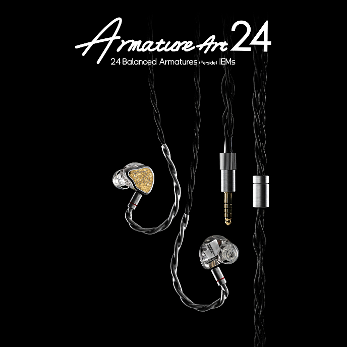 In-ear headphones MoonDrop Armature Art 24 Gold - img.12