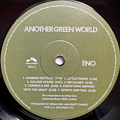 Vinyl Record Eno - Another Green World (140G/2017 Master) LP