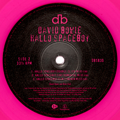 Vinyl Record David Bowie - Hallo Spaceboy (RSD, Limited Edition, Neon Pink, 30th Anniversary) LP