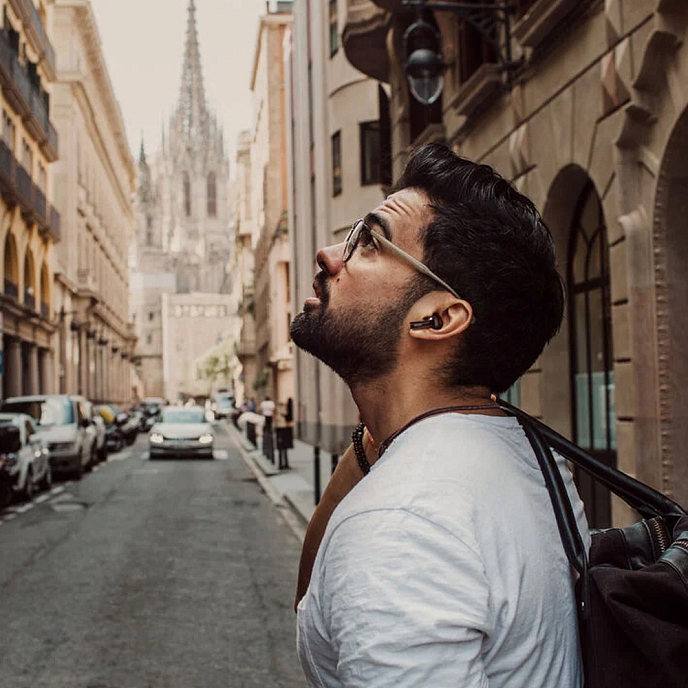 Wireless Headphones Denon AH-C840NCW Black - img.12