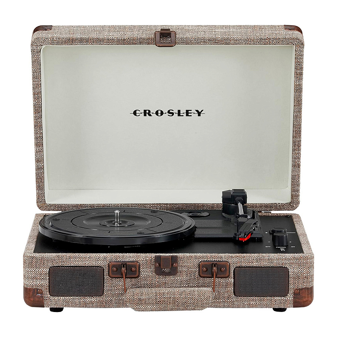 Turntable Crosley CRUISER PLUS havana fabric - img.0
