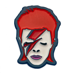 Souvenir Pyramid David Bowie (Aladdin Sane) Pin Badge