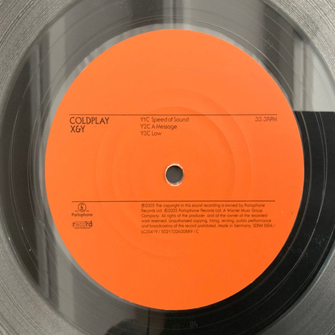 Vinyl Record Coldplay – X&Y (clear) - 2LP - img.11