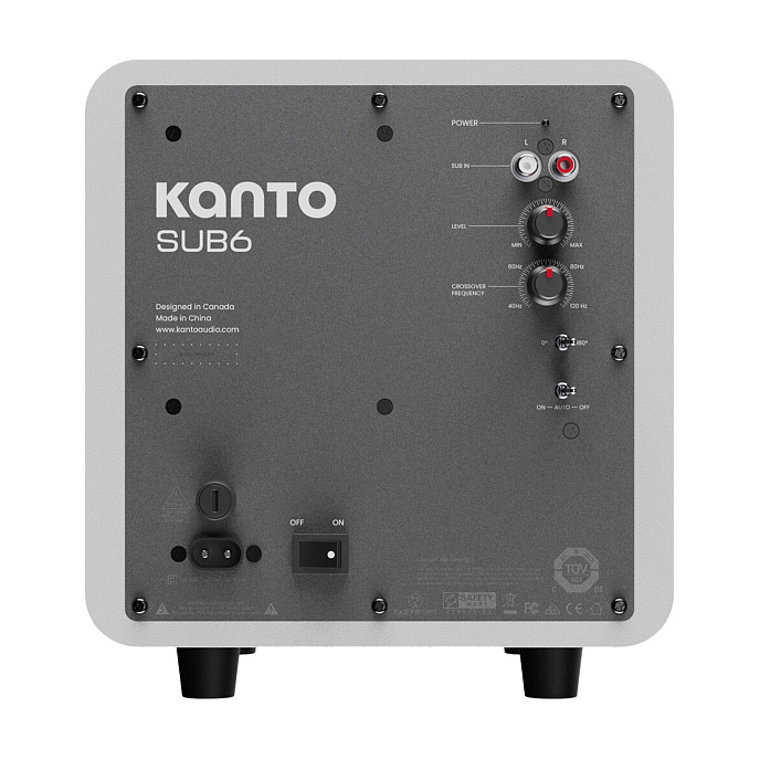 Subwoofer Kanto Sub6 Matte White - img.3