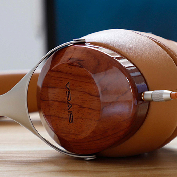 Over-ear headphones Sivga SV021 Brown - img.10