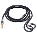 - img.0 Cable HeadMade IEM Premium MMCX - 4.4mm Black 1.2m - img.0