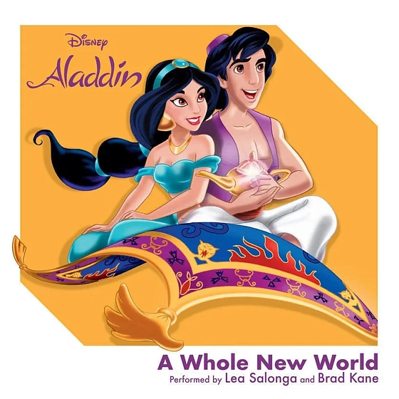 Vinyl Record Disney Aladdin - A Whole New World RSD3 - img.0