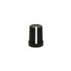 DJTT Chroma Caps Super Knob (Rubber) Black
