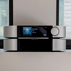 Network Audio Player Moon by Simaudio 491 Silver Black