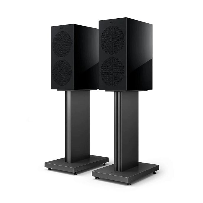 Bookshelf speakers KEF R3 Meta Black Gloss - img.1