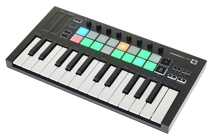 MIDI Keyboard Novation LaunchKey Mini MK3 Black - img.1