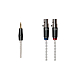 - img.0 Cable Meze PCUHD Premium mini-XLR to 3.5mm Silver 1.3m - img.0