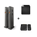 Kit KEF LS60 Wireless Titanium Grey + Kube 10B Subwoofer + KW1 Kit - img.0