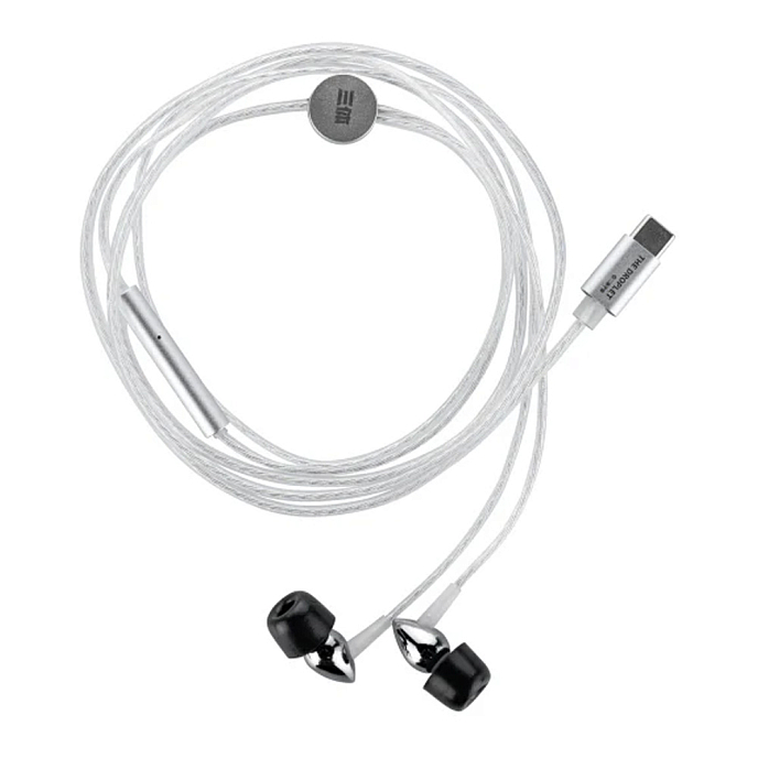 In-ear headphones MoonDrop Droplet silver type c - img.0