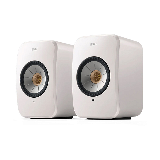 Bookshelf speakers KEF LSX II Mineral White - img.0