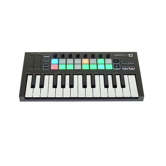 MIDI Keyboard Novation LaunchKey Mini MK3 Black - img.0