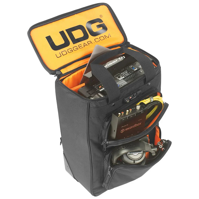 Wall Socket UDG Ultimate Producer Backpack Trolley Black/Orange - img.1