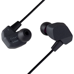 In-ear headphones Final Audio A3000 Matte Black