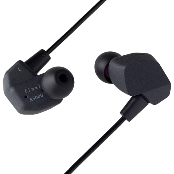 In-ear headphones Final Audio A3000 Matte Black - img.0