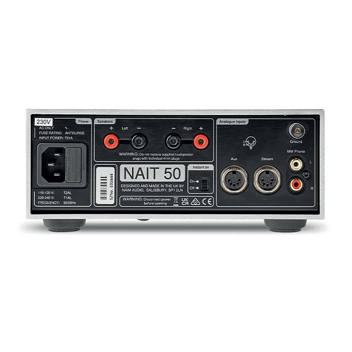 Integrated amplifier Naim NAIT 50 Black - img.2