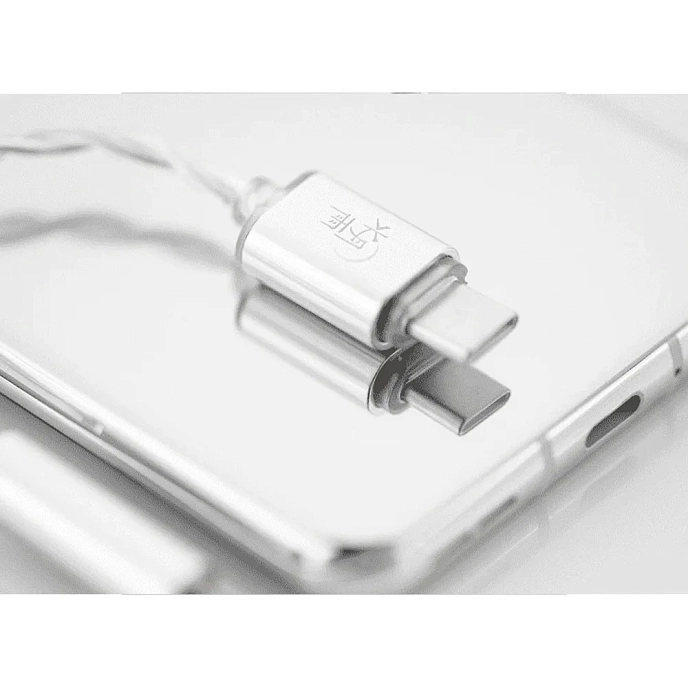 Headphone amplifier with DAC MoonDrop Click silver usb-c/3,5mm - img.1