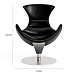 Listening Chair Bruunmunch Lobster Steel Base Basefully Upholstered Black / Black Vidar - img.10